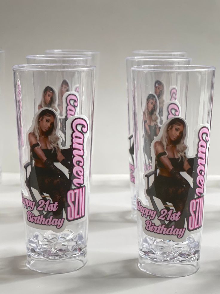 Tall Shot Glasses